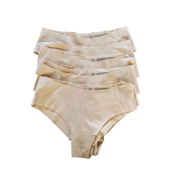 Victoria’s Secret Cheekster Underwear size M nude lot of 7 - Picture 1 of 5